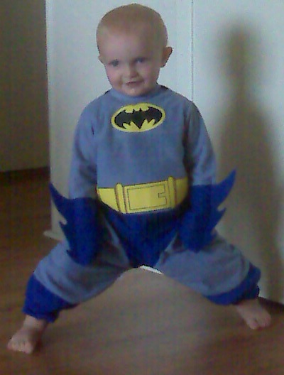 Jake as Batman
