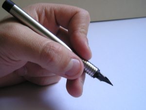 Writing with the perfect pen